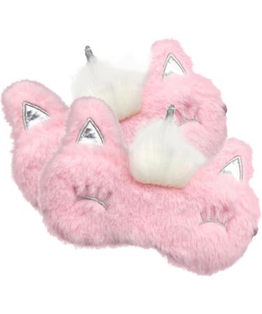 Gatuida 6 Pcs Plush Cooling Eye Masks - Sleep Masks for Adults & Kids Comfortable Blindfolds for Sleep Relaxation & Travel - Buy Online on SooperMarket.com