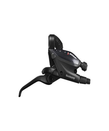 SHIMANO Bicycle Disc Hydraulic Shift/Brake Lever - ST-EF505 (Black - Left 3-Speed)