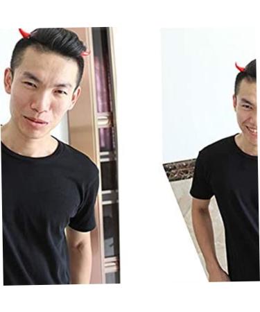 Halloween Hair Clips Horns Ears Hairclips Costumes Decorations Red Devil Horns Hair Clip Barettes Pins Accessories for Women - Buy Online on SooperMarket.com