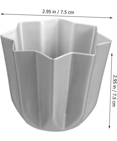 ABOOFAN 4 Pcs Octagonal Cake Mold DIY Cupcake Baking Mold Cake Mold Aluminum Alloy 3D Ring Dessert - Buy Online on SooperMarket.com