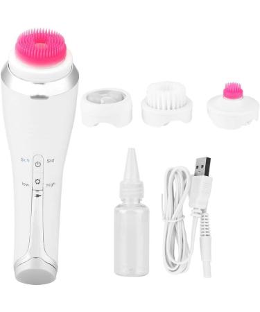 Facial Cleansing Brush Electric Facial Cleansing Brush Waterproof Electric Spin Facial Brush Waterproof Skin Massager with 4 Brush Heads for Body - Buy Online on SooperMarket.com
