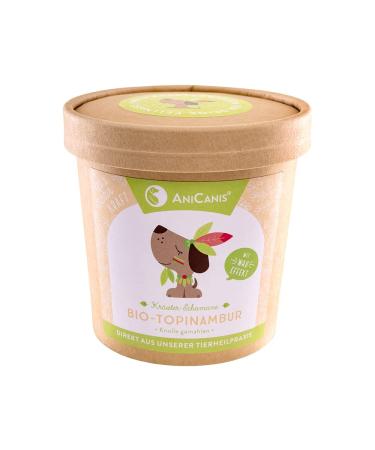 AniCanis Organic Jerusalem Artichoke for Dogs - Jerusalem Artichoke Powder - Intestine Digestion & Obesity - Food Supplement - 200g