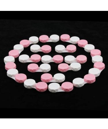 Bonarty 20pcs L/R Marked Mini Contact Lens Box Travel Lenses - Pink as described - Buy Online on SooperMarket.com