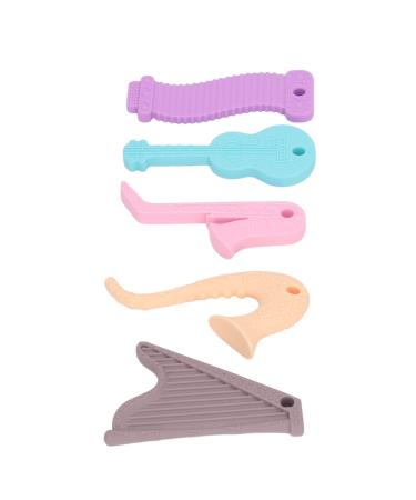 SWOQ Baby Chew Toys Teething Toys Comfortable Handle for Daily Use