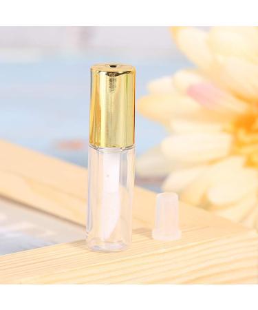 Mini Refillable Empty Lip Gloss Tubes Lipstick Container Dispenser Gold Portable For Traveling - Buy Online on SooperMarket.com
