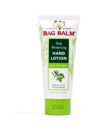 Bag Balm Daily Moisturizing Hand & Body Lotion Fragrance Free 3 fl oz ( 89 ml)