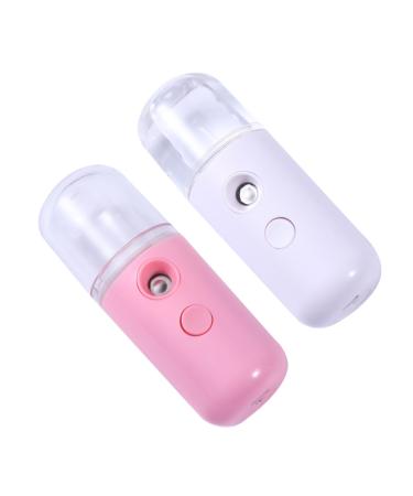 MUSISALY 2pcs Beauty Spray Water Meter Skin Moistener Spray Humidifier Mist Sprayer Mini Humidifier Portable Humidifier Air Humidifier