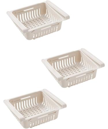 Zerodeko 6 Pcs Hanging Container Basket Fridge Tidy Boxes Food Drain Storage Crisper Drainage Tank Fruit - Buy Online on SooperMarket.com