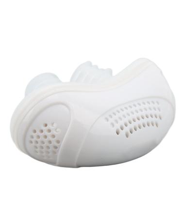 Prevent Snoring Device Electric Prevent Snoring Device Simple Use Comfortable Sleep for Travel Use(White)