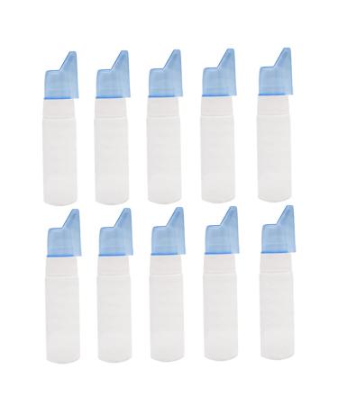 FRCOLOR 10pcs Plastic Spray Bottles Mini Spray Bottle Empty Nasal Spray Bottle Moisturizing Nasal Sprays Nose Spray Bottle Mist Nasal Sprayer Bottle Empty Sprayer Bottle Sprinkler