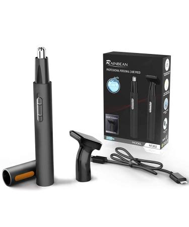 Ear and Nose Hair Trimmer for men and women-2020, Professional nose hair trimmer with Stainless Steel Blad & IPX7 Waterproof System, Facial Eyebrow and Nose Hair Remover.
