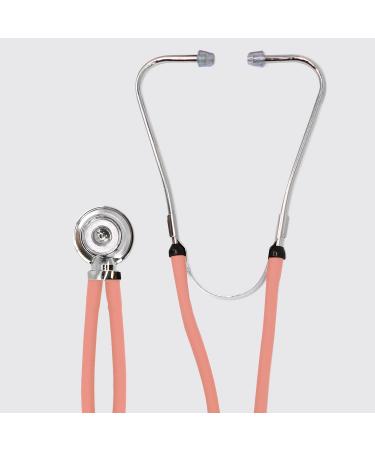 Buy Dixie Ems Sprague-Rappaport Type Two Tube Stethoscope - Frosted Pink | International Shipping Available - Buy Online on SooperMarket.com