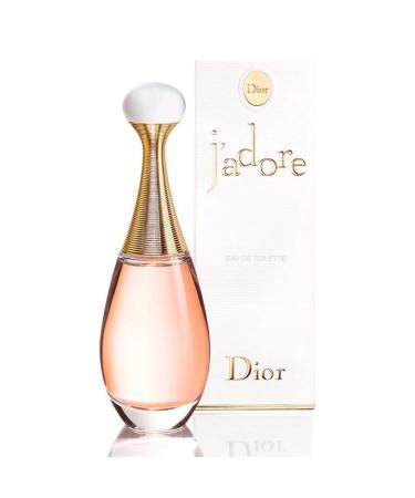 Christian Dior J'adore Eau de Toilette Spray for Women 1.7 Ounce Floral 1.7 Fl Oz (Pack of 1) - Buy Online on SooperMarket.com