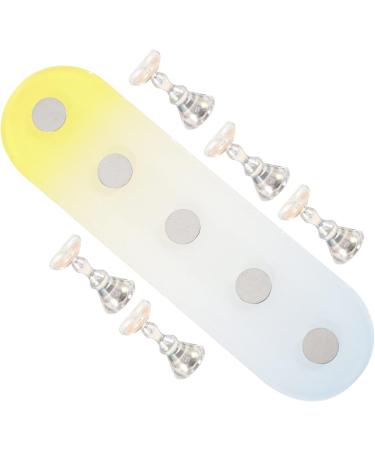 minkissy 5 Sets Nail Practice Holder Nail Display for Nail Painting Decorative Nail Racks Training Nail Display Beauty Nail Stands Nail Practice Stand Gold and Silver Plastic Storage Box - Buy Online on SooperMarket.com