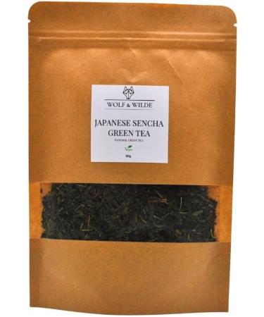 Japanese Sencha Green Tea 50g by Wolf & Wilde - Buy Online on SooperMarket.com