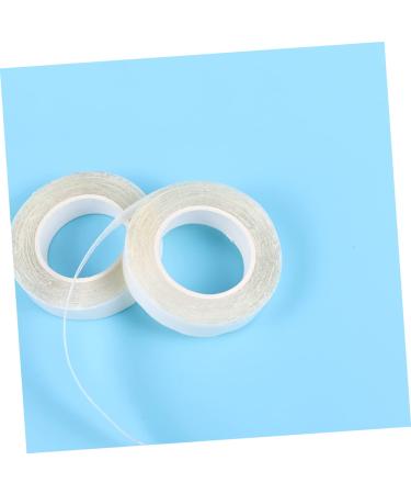 Angoily Seamless Tape in Hair Extensions - 2 Rolls Hair Extension Tape for Hand Weaving - White Wig & Toupee Tape | Best International Shipping - Buy Online on SooperMarket.com