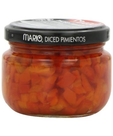 Mario Camacho Pimientos Diced 4oz (Pack of 12) - Premium Quality Spanish Peppers - Buy Online on SooperMarket.com