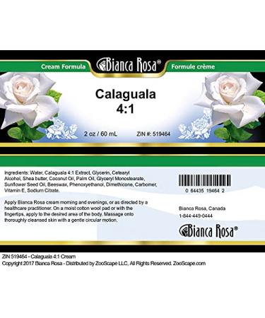 Bianca Rosa Calaguala Cream 2 oz - Soothing Skincare Solution (ZIN 519464) - Buy Online on SooperMarket.com
