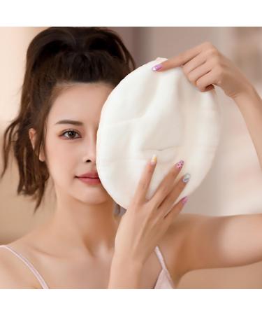 Coral Fleece Towel Face Mask - Reusable Facial Cover for Home Use | Soft & Comfortable - Buy Online on SooperMarket.com