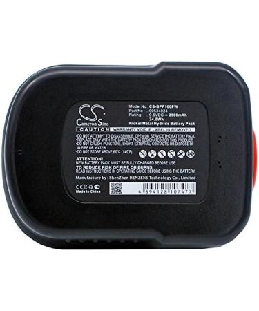 9.6V High-Performance Replacement Battery for Firestorm FS1806CSL FS1800CS | 2500mAh NST2118 - International Shipping Available - Buy Online on SooperMarket.com