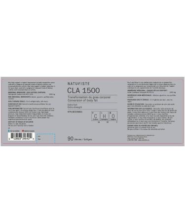 Cla 1500-1500mg - Cla supplements - Energy booster and endurance - Conjugated Linoleic Acid - Extra Strength - 90 Softgels - Buy Online on SooperMarket.com