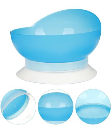 Suction Cup Bowl Silicone Scooper Bowl Suction Plate Disabled Person Bowl Self Feeding Bowl Elderly Assistant Dish for Handicapped Person - Buy Online on SooperMarket.com