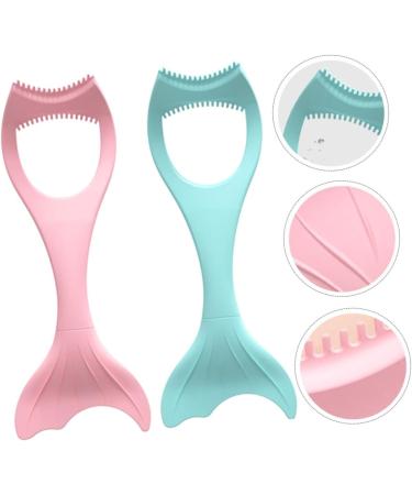 FOYTOKI 2pcs Mascara Brush Eyeliner Stencil Reusable Eyeliner Aid Eyebrow Lash Mascara Guide Eyelash Set - Buy Online on SooperMarket.com