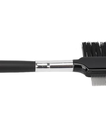 2 in 1 Eyelash Separator & Brow Comb - Stainless Steel Eyebrow Brush & Mascara Grooming Tool for Perfect Eyelash Extensions - Buy Online on SooperMarket.com