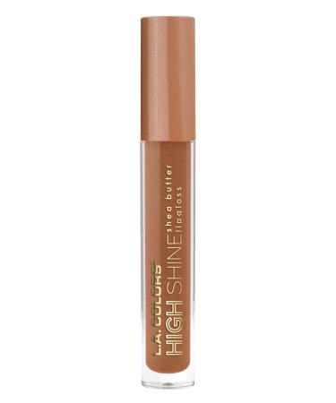 L.A. Colors High Shine Shea Butter Lip Gloss  Snuggle  0.14 Ounce Snuggle 0.14 Ounce