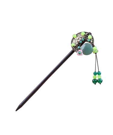 Hair Pin Classical Wood Hair Sticks Dangle Tassel Decorative Chinese Style Hair Chopsticks for Women Ladies and Girls