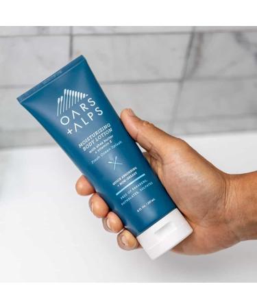 Oars + Alps Body Lotion 8 Oz with Vitamin E, Shea Butter, and Sunflower Oil - Fresh Ocean Splash - Buy Online on SooperMarket.com