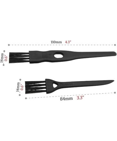 GFDesign Electric Shaver Cleaning Brushes - Set of 8 Black Nylon Bristle Razor Cleaner with PP Handle - Buy Online on SooperMarket.com