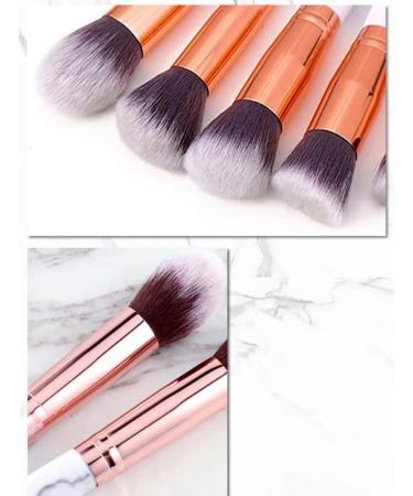 DFHBFG Marble Makeup Brush Set - Complete Beauty Tools for Flawless Application | International Shipping Available - Buy Online on SooperMarket.com