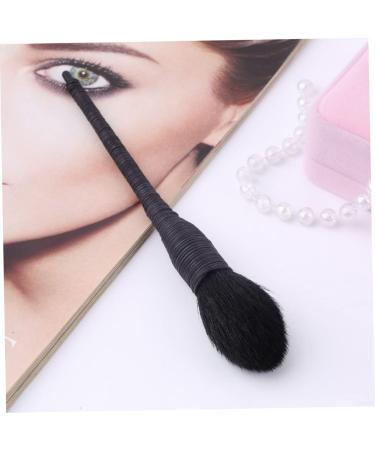 Handmade Rattan Handle Makeup Brush - Professional Highlighter & Blush Brush - Tricolor Cosmetic Tool for Blending - Buy Online on SooperMarket.com
