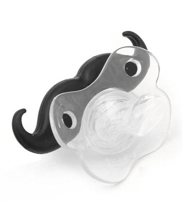 Jomewory Mustache Pacifier for 0-6 Months | Jaw-Friendly & Cute Design for Babies & Toddlers - Buy Online on SooperMarket.com