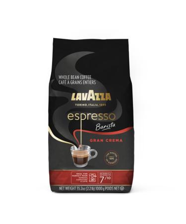 Lavazza Gran Crema Espresso 2.2-Pound by LAVAZZA PREMIUM COFFEES COMPANY gran crema espresso 1 kg (1 pack)