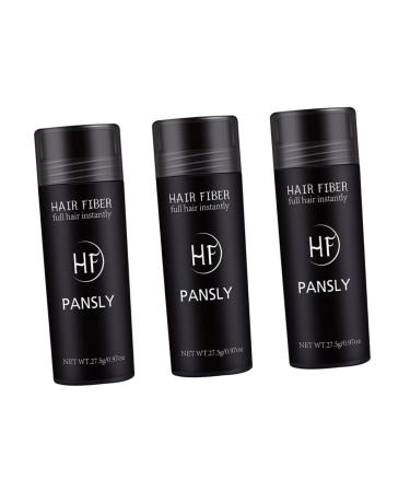 Baluue 3 Pcs Concealing Fillers Keratin Thickening Fibres Thickening Fibers