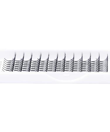 Premade Volume Fans Eyelash Extensions 10D - Short Stem C/D Curl 0.07mm Thickness 12mm Length | Russian Eyelashes - Buy Online on SooperMarket.com