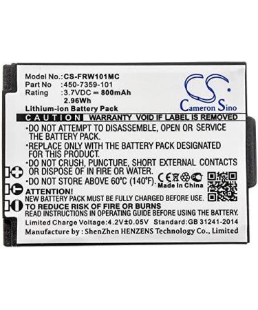 Buy Replacement Battery for FRONTROW FR Wearable Lifestyle 450-7359-101 - International Shipping Available - Buy Online on SooperMarket.com