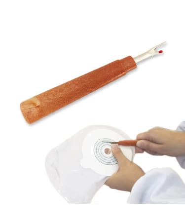 Mediss Ostomy Bag Scissor - Stoma Pouch Shear Nursing Cutter 5inch with Blunt Round Tip for Colostomy Ileostomy Care