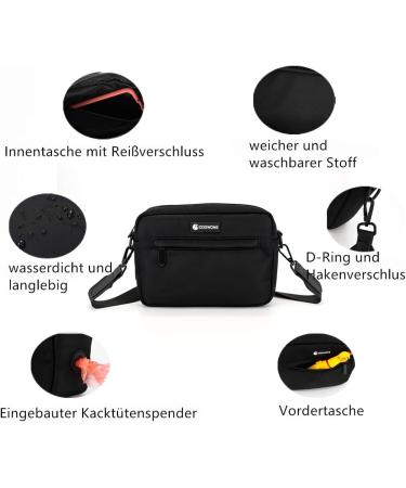 Coowone Treats for Dogs | Waterproof Walking Bag for Dog Training | Includes Fecal Bag Dispenser - Ideal for Pet Owners - Buy Online on SooperMarket.com