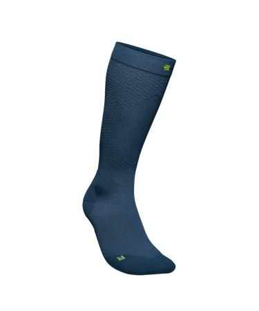Bauerfeind running socks "Run Ultralight Compression Socks" 1 pair of very thin compression stockings for women and men sports socks for jogging and fitness running socks men Marineblau XL 38-40