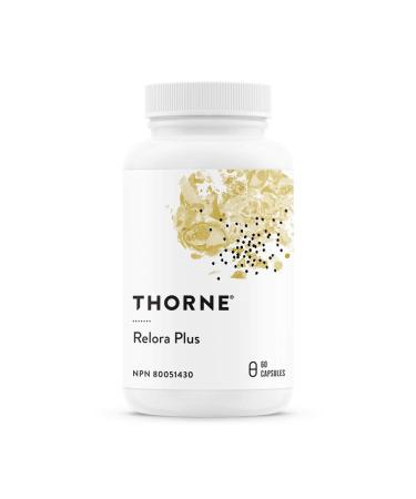 Thorne Research - Relora Plus - Proprietary Blend of Plant Extracts with B Vitamins - Helps Reduce Stress-Related Eating - 60 Capsules