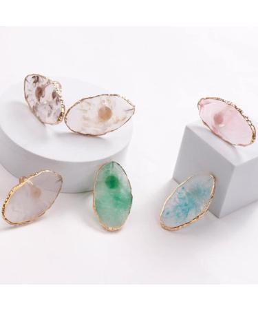 Nail Art Finger Ring Palette Polish Holder Color Mixing Plates Manicure Tools nail polish holder ring Pink - Buy Online on SooperMarket.com