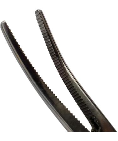 12cm CSF Curved Stainless Steel Pet Groomers Scissor Style Pet Ear Locking Forceps Aka Hemostatic Tweezers Good Strong Animal Care Dog/Cat Groomers Tool Sandbros - Buy Online on SooperMarket.com