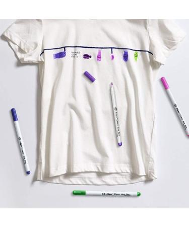NotionsLand 5 Color Fabric Marking Pens - Water Soluble Erasable Markers for Sewing & Crafting - Buy Online on SooperMarket.com