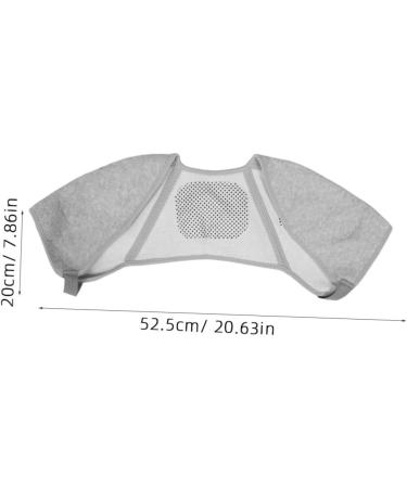 NAMOARLY Shoulder Protector Shoulder Warming Sleeve Sleep Shoulder Sleeve Warm Support Protector Grey Spandex - Buy Online on SooperMarket.com