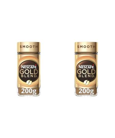Nescaf Gold Blend Smooth Instant Coffee 200g (Pack of 2)