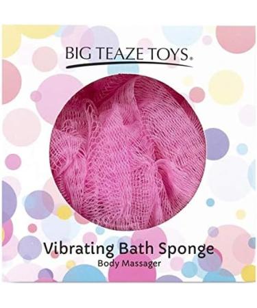 Big Teaze Toys Yellow Vibrating Bath Sponge - Fun & Unique Bath Time Experience | Shop Now! - Buy Online on SooperMarket.com