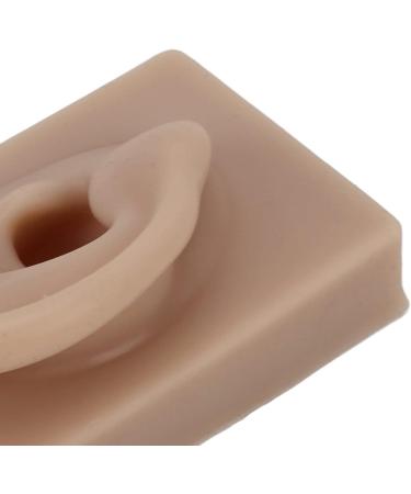 Flexible Brown Right Ear Model for Earrings Display and Acupuncture Training - Buy Online on SooperMarket.com